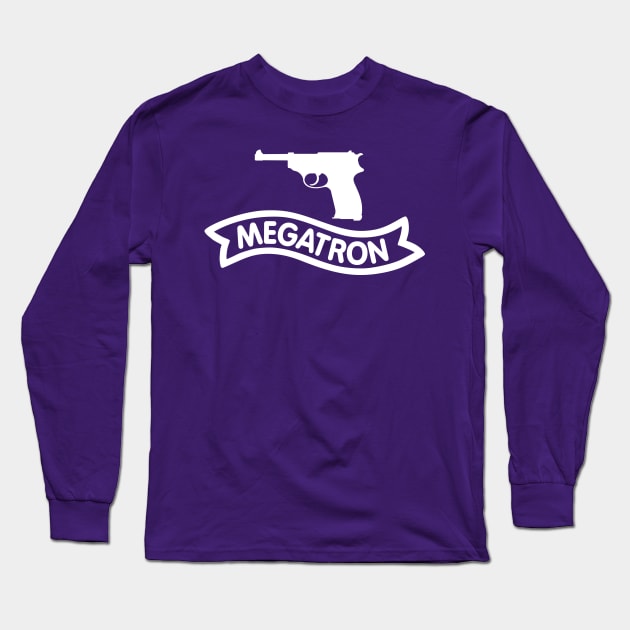 Megatron - Walther P38 (black) Long Sleeve T-Shirt by lonepigeon